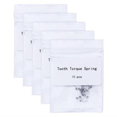 10 Pcs/pack Dental Single Anterior Teeth Torque Ortho Rectangular Spring