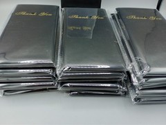 Restaurant Server Bill Book – Guest Check Card Holder Presenter 24 Pack – Black