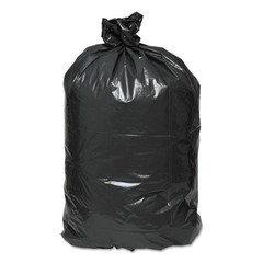 Classic Can Liners, 33 gal, 0.63 mil, 33×39″, Black, 25 Bags/Roll, 10 Rolls/CT
