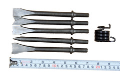 2 in 1 Pistol Air Needle Scaler Hammer Chisel 5000bpm Remove Paint Rust xx588