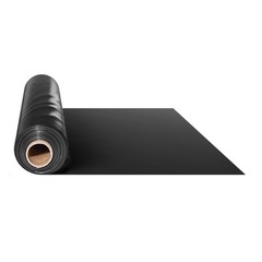 6Mil Plastic Sheeting Roll 10 x 100 FT Heavy Duty Polyethylene Black