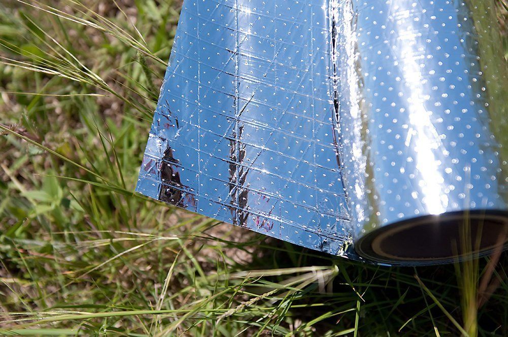 1000 sqft Radiant Barrier Attic Double-Sided Aluminum Perforated Foil INSULATION