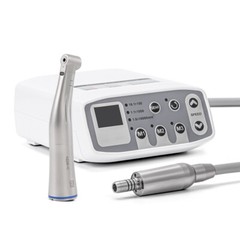 Dental LED Brushless Electric micro motor / Fiber Optic Contra Angle Handpiece