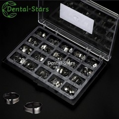 80 Pcs Dental Orthodontic Buccal Tube 1st Molar With Bands Roth/MBT 022″ 16#-35#