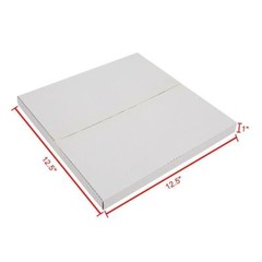 25 LP Premium Record Album Mailer Book Box Mailers 12.5″ x 12.5″ x 1/2″ or 1″