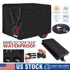 Universal Generator Cover 600D Waterproof For 3000-5000watt (32″ X 24″ X 24″)