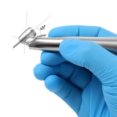 AZDENT Dental LED (Fiber Optic)20:1/1:1/1:5/1:4.2 Impalnt Contra Angle Handpiece