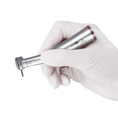 Dental 1:5 Increasing Contra Angle Optic LED Handpiece Fit for Electric Motor