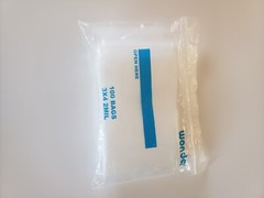 100 3″ x 4″ Clear Reclosable Zip Seal Bag Plastic 2 Mil BAGGIES Jewelry Zipper