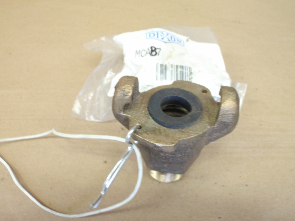 Universal Coupling Air Hose Fitting 2 Lug Dixon Air King AB7 3/4 Brass NPT MALE