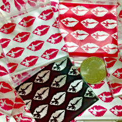 BaggiesSince1987- 2020 ZipSeal Bags Metallic P 50 DESIGN Mix 100PCS, 👀Details🔽