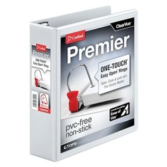 Cardinal Premier Easy Open ClearVue Locking Slant-D Ring Binder – CRD10320