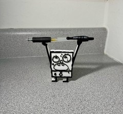 Doodle Bob Funny Sponge Cartoon Pencil/Pen Holder Desk Decoration – 3D Printed
