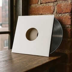 200 – Pack White Paper Vinyl 45 RPM Record Inner Sleeves 7-Inch LP Album
