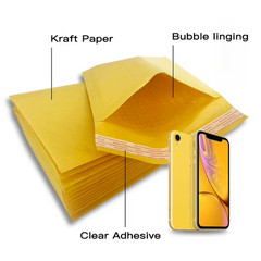 Kraft Bubble Mailers #00 #0 #1 #2 #3 #4 #5 #6 #7 Padded Shipping Envelopes