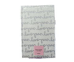 kate spade Love Scripts Bridal Journal Book Tassel Bookmark NEW