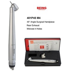 BEING Dental 45 Degree Surgical Handpiece High Speed Kavo NSK Coupler 4 6 Hole