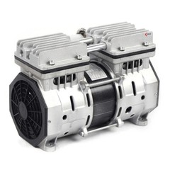 370W Oilless Piston Vacuum Pump with Filter for Industrial Use