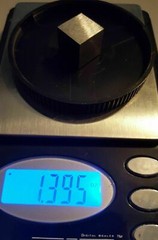 Tungsten Cube 1/2 Inch x 1/2 Inch x 1/2 Inch 99.95% Pure Tungsten Wolfram (W)