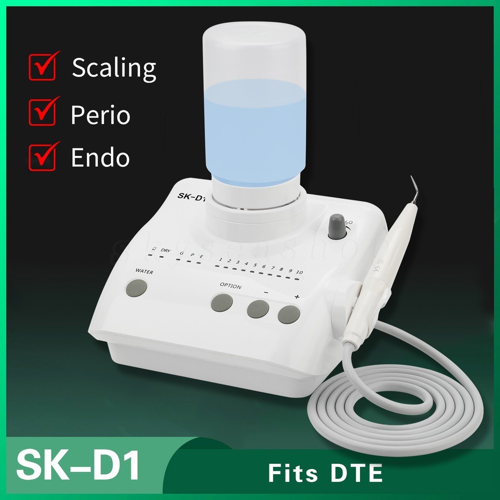 SK-D1 Dental Ultrasonic Scaler 2 Bottles Fit DTE SATELEC / 1-5 Handpiece HD-7H