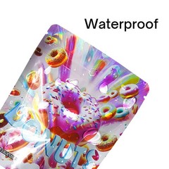 25 Pack Cartoon 3.5g Food Grade Mylar Bags – Smell Proof Airtight Zip Pouches