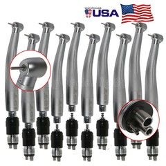 10* NSK STYLE Dental High Speed Turbine Handpiece w/ 4 Hole Quick Coupler YBNK4