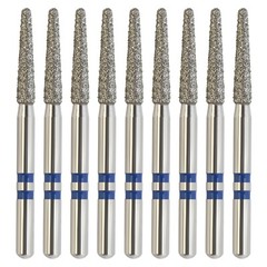 Zirconia Cutter Diamond Crown Removal Bur Round End Taper Medium Grit Z856/016M