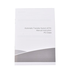 Industrial Automatic Transfer Switch 4P 630A 110V or 220V High Quality Plastic