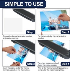 3 Mil Thermal Laminating Pouches 100-2000 Pack 9 x 11.5″ Letter Laminator Sheets
