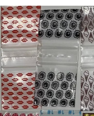 Apple Brand #1515 Baggies – 1.5” x 1.5” – 1,200 Total – Random Assorted Styles