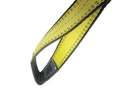 2″ x 2 ft Web Lifting Sling Tow Strap 2-ply Eye & Eye Tagged Rated (2 Pack)