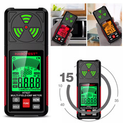 EMF Meter, 3-in-1 Electromagnetic Field Radiation Detector for EF RF MF