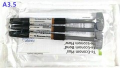 3 Syringes/Set Ivoclar Vivadent Dental Light Cure Composite TE-Econom Plus Resin
