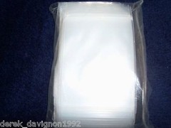100 2.5″x2.5″ Recloseable Zip Bags 4mil
