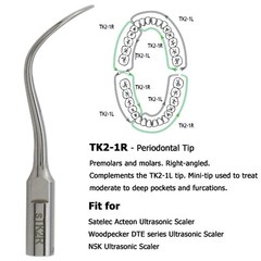 Dental Ultrasonic Satelec Piezo Scaler Tips ACTEON Piezotome Cube Surgery Tips