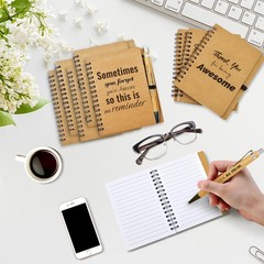 20 Pcs Employee Appreciation Gifts Bulk – 10 Sets of Inspirational Spiral Not…