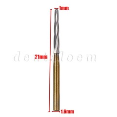 5Pcs Dental Endo-Z Titanium Tungsten Carbide High Speed Cutting Burs FG 1.60mm