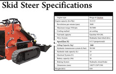 Brand New POWERFUL 1,800lbs Mini SkidSteer Loader SSL 23HP Gas EPA B&S Engine