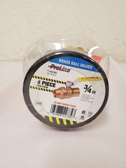 *4-Pack* ProLine Series 3/4 in. Brass SWT Full Port Ball Valve (107-854J4)