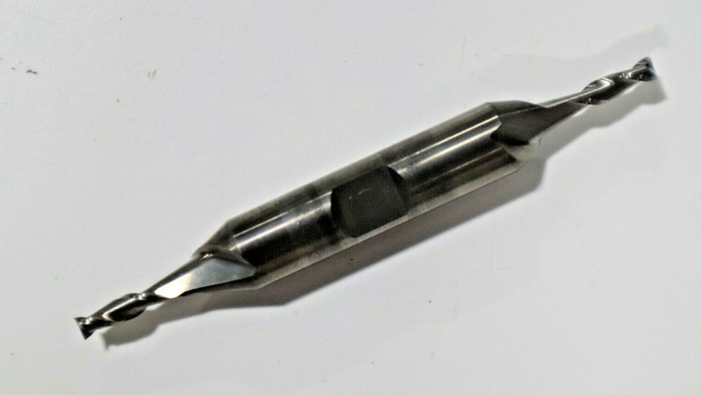 **VARIOUS SIZES** 2 FLUTE DOUBLE END CARBIDE ENDMILL, SEE DROP DOWN FOR AVAIL