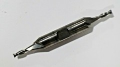 **VARIOUS SIZES** 2 FLUTE DOUBLE END CARBIDE ENDMILL, SEE DROP DOWN FOR AVAIL