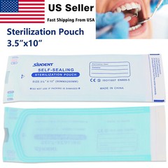 Self Sterilization Pouches Pouch Autoclave, Sterilizer Bags Dental Tattoo Nail