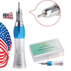 Dental Slow Low Speed Handpiece Straight Nose Cone fit E-type Motors