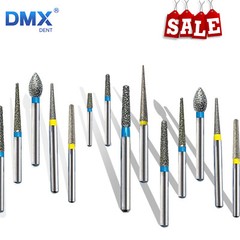 0.99 5Pcs Dental Diamond Burs for High Speed Handpiece FG1.60mm Polishing Burs