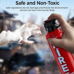4 In1 Fire Extinguisher with Mount Fire Extinguishers for the House/Car/Kitchen