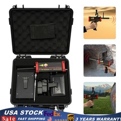 Long Range Metal Detector HandHeld Gold Detector 1000M w/ LED Screen & Chargers