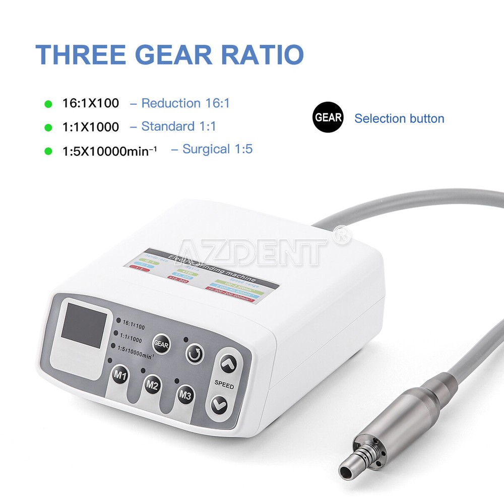 USA Dental Brushless LED Electric Micro Motor/1:5/1:1/1:4.2 Increasing Handpiece