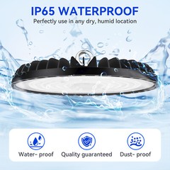 10Pack 200W UFO Led High Bay Light Warehouse Factory Commercial Industrial Light