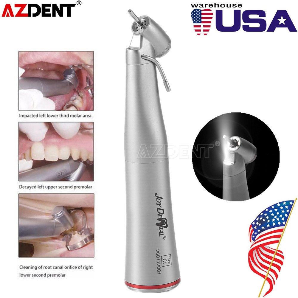 Pieza angular 45° LED dental 1:4.2 | Pulverización externa