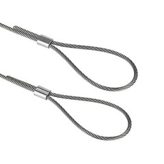 200 Pcs Aluminum Crimping Loop Sleeve 1/16″,Cable Crimp Ferrules for Wire…